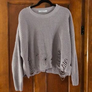 Lavender sweater
